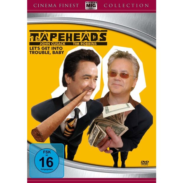 Tapeheads - Verrückt auf Video - John Cusack  Tim Robbins  DVD/NEU/OVP
