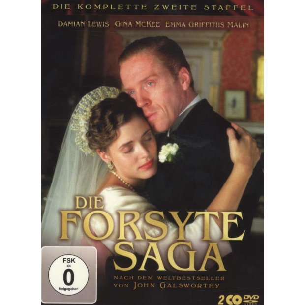 Die Forsyte Saga - Die komplette zweite Staffel  (2 DVDs) NEU/OVP