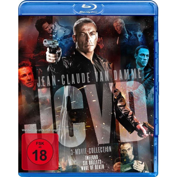 Jean-Claude Van Damme - 3 Movie-Collection  Blu-ray/NEU/OVP  FSK18