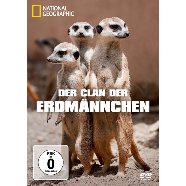 National Geographic - Der Clan der Erdmännchen  DVD/NEU/OVP