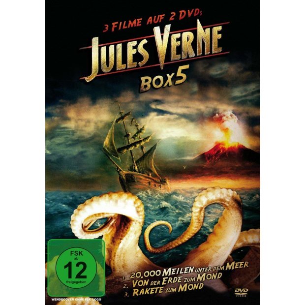 Jules Verne Box 5 - 3 Filmklassiker [2 DVDs] NEU/OVP