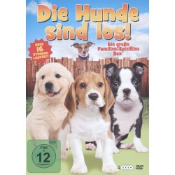 Die Hunde sind los! - 12 Filme - 4 DVDs/NEU/OVP