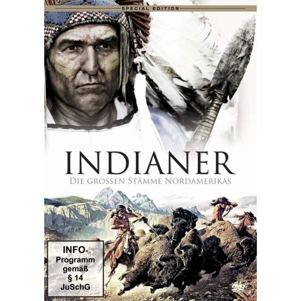 Indianer - Die großen Stämme Nordamerikas - DVD/NEU/OVP