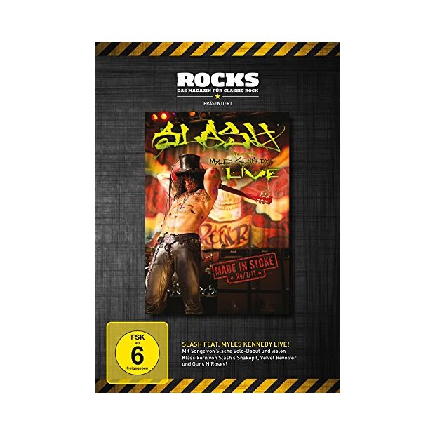 Slash - Made in Stoke 24/7/11  DVD/NEU/OVP