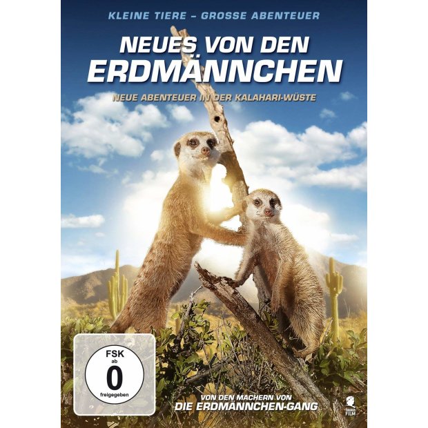 Neues von den Erdmännchen - Neue Abenteuer in der Kalahari-Wüste  DVD/NEU/OVP