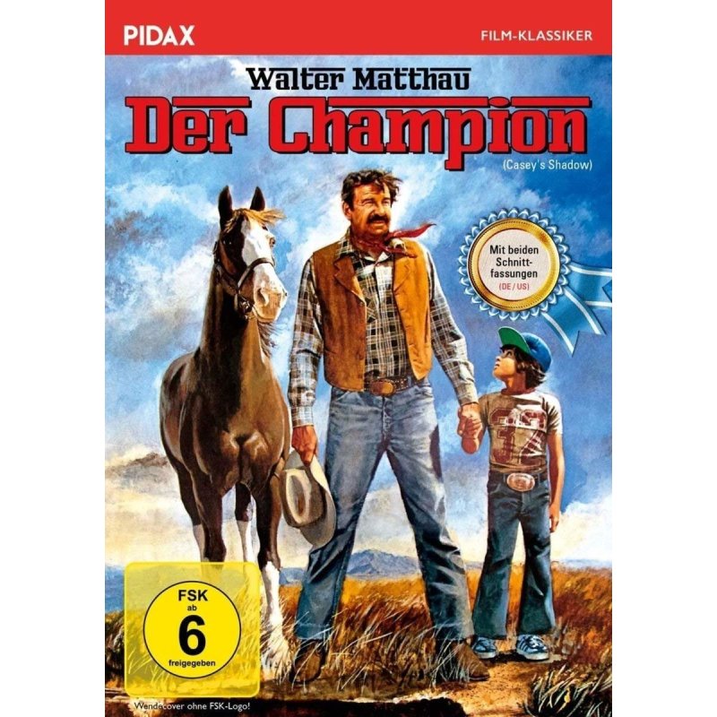 Der Champion (Casey´s Shadow) Walter Matthau [Pidax] Film Klassiker D ...