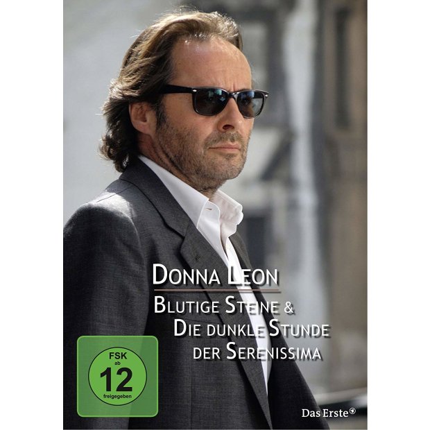 Donna Leon - Blutige Steine / Die dunkle Stunde der Serenissima - DVD/NEU/OVP