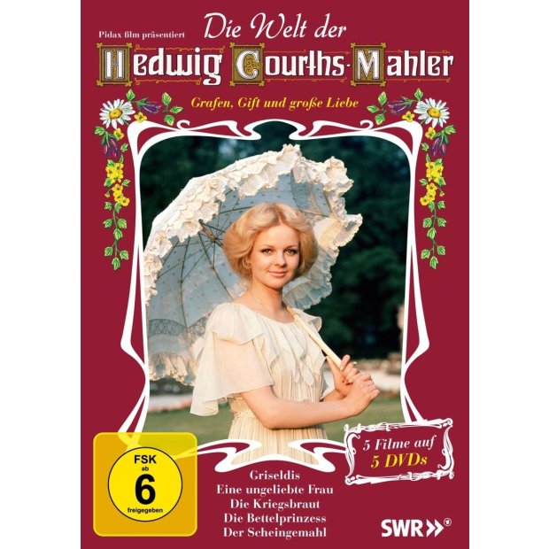 Die Welt der Hedwig Courths-Mahler - 5 Filme - 5 DVDs/NEU/OVP