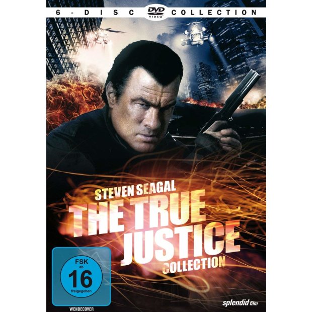 Steven Seagal - The True Justice Collection - 6 Filme [6 DVDs] NEU/OVP