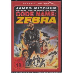 Code Name: Zebra - James Mitchum DVD/NEU/OVP FSK 18