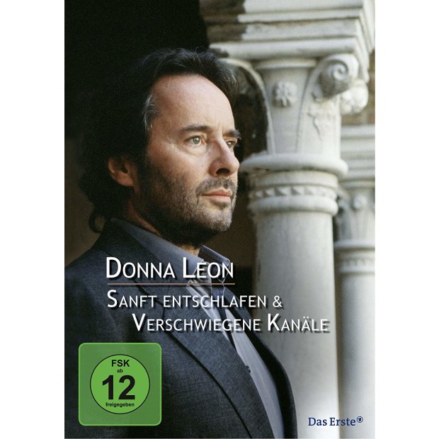 Donna Leon - Sanft entschlafen / Verschwiegene Kanäle - 2 Krimis  DVD/NEU/OVP