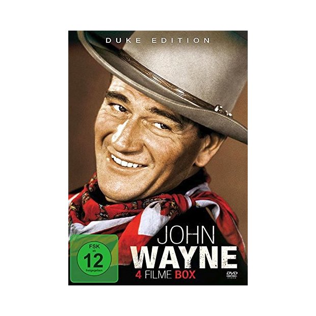 John Wayne - Duke Edition - 4 Filme-Box - DVD/NEU/OVP
