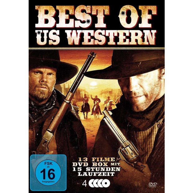 Best of US Western - 13 Filme  John Wayne  (4 DVDs)NEU/OVP