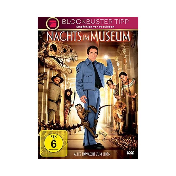 Nachts im Museum - Ben Stiller  DVD/NEU/OVP