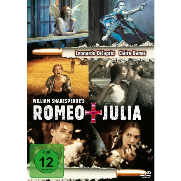 William Shakespeares Romeo + Julia - Leonardo DiCaprio  DVD/NEU/OVP