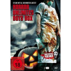 Horror Unlimited Boys Box - 6 Filme inkl. Scream Maske  2...