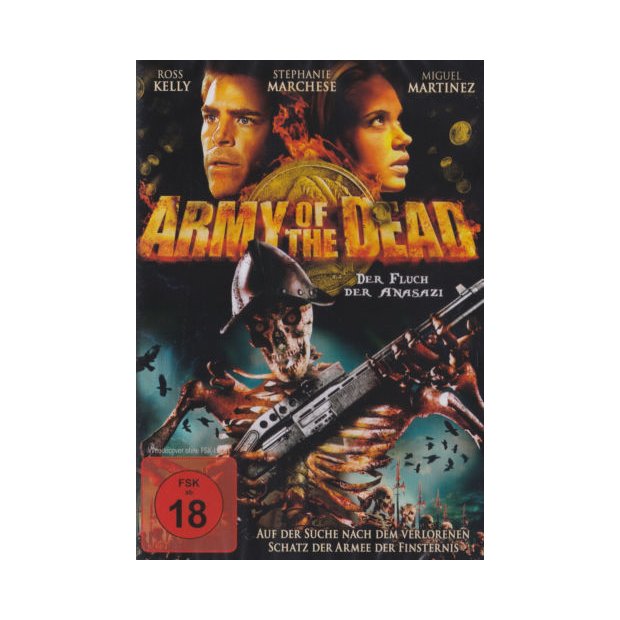 Army of the Dead - Der Fluch der Anasazi  DVD/NEU/OVP FSK18