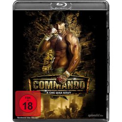 Commando - One Man Army - Bollywood  Blu-ray/NEU/OVP  FSK18