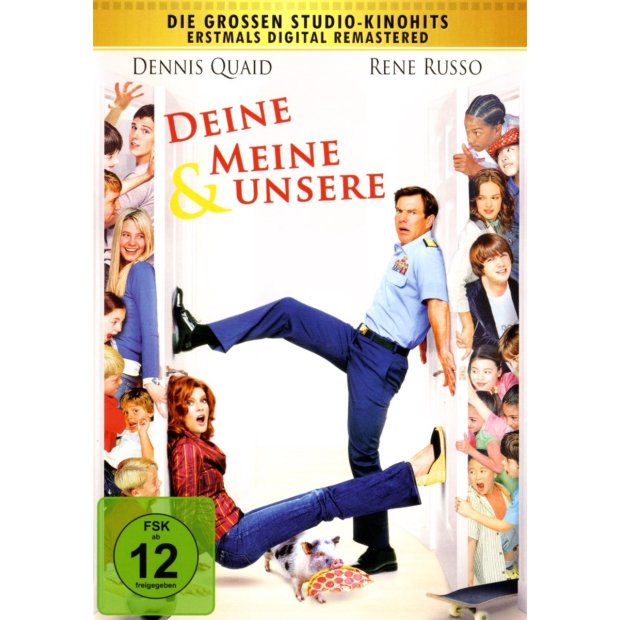 Deine, meine & unsere - Digital Remastered - Dennis Quaid  DVD/NEU/OVP
