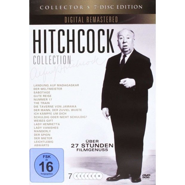Alfred Hitchcock Collection - 18 Filme - 7 DVDs/NEU/OVP