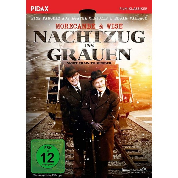 Nachtzug ins Grauen - Parodie auf Agatha Christie - Pidax Klassiker  DVD/NEU/OVP