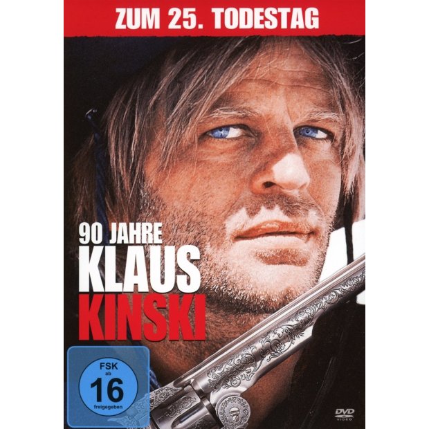 90 Jahre Klaus Kinski - Zum 25. Todestag - 3 Filme  DVD/NEU/OVP