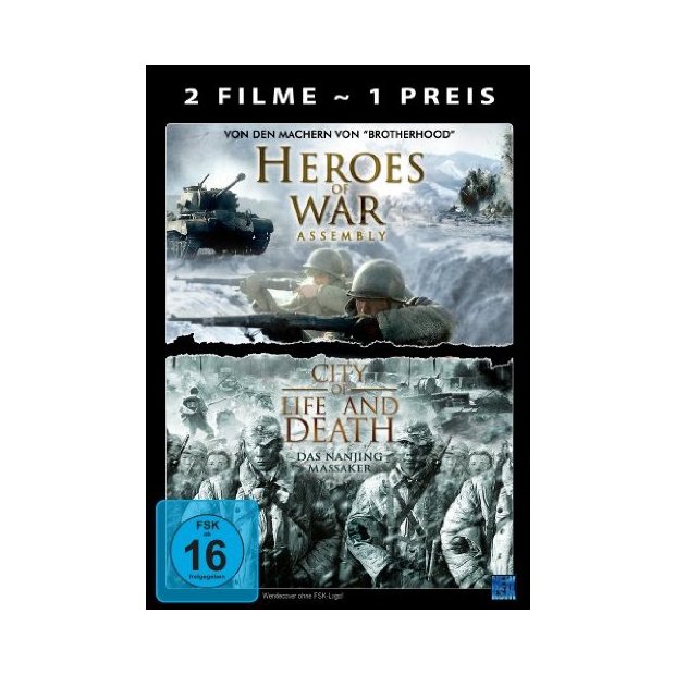 Heroes of War - Assembly & City of Life and Death - DVD/NEU/OVP