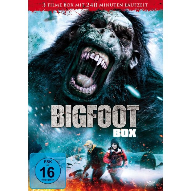 Bigfoot Box - 3 Filme  DVD/NEU/OVP