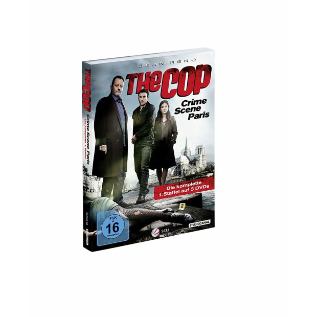 The Cop - Crime Scene Paris - Komplette 1. Staffel Jean Reno [3 DVDs] NEU/OVP