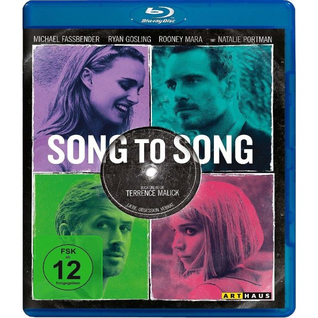 Song to Song - Ryan Gosling  Michael Fassbender  BLU-RAY/NEU/OVP