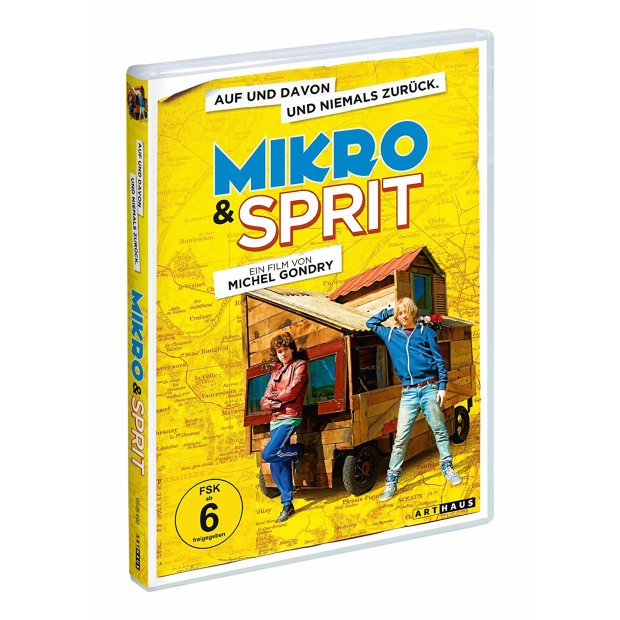 Mikro & Sprit - Auf und davon und niemals zurück -  DVD/NEU/OVP