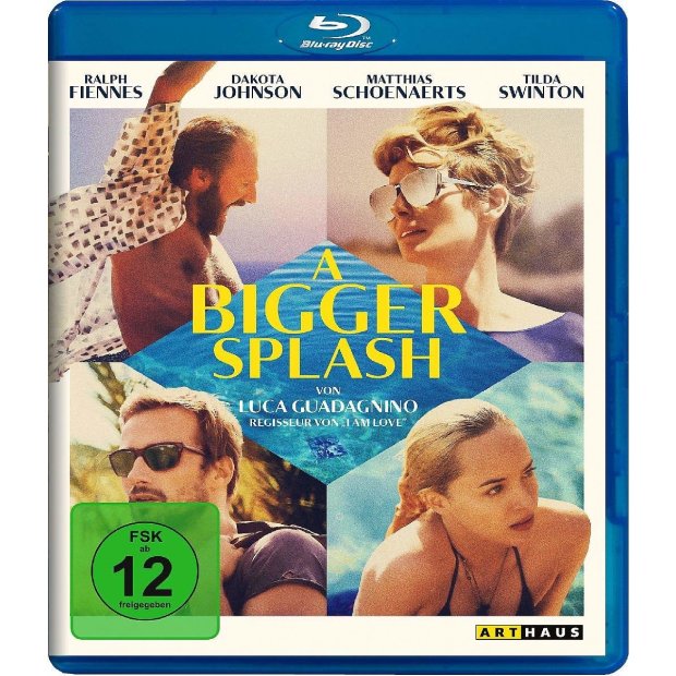 A Bigger Splash - Tilda Swinton  Ralph Fiennes  Blu-ray/NEU/OVP