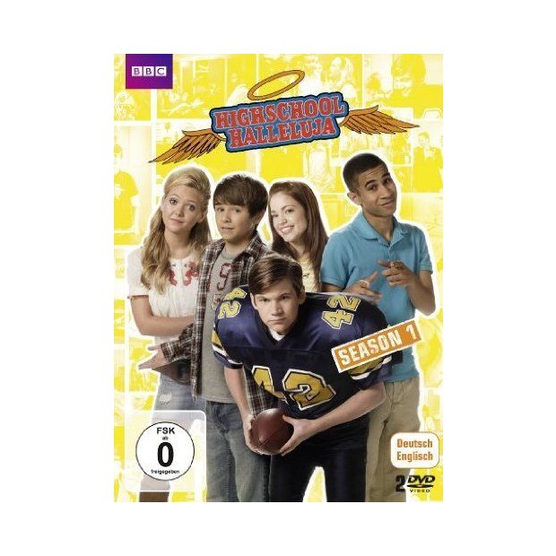 Highschool Halleluja - Season 1 [2 DVDs]  NEU/OVP BBC