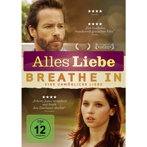 Breathe In - Eine unmögliche Liebe - Guy Pearce  DVD/NEU/OVP