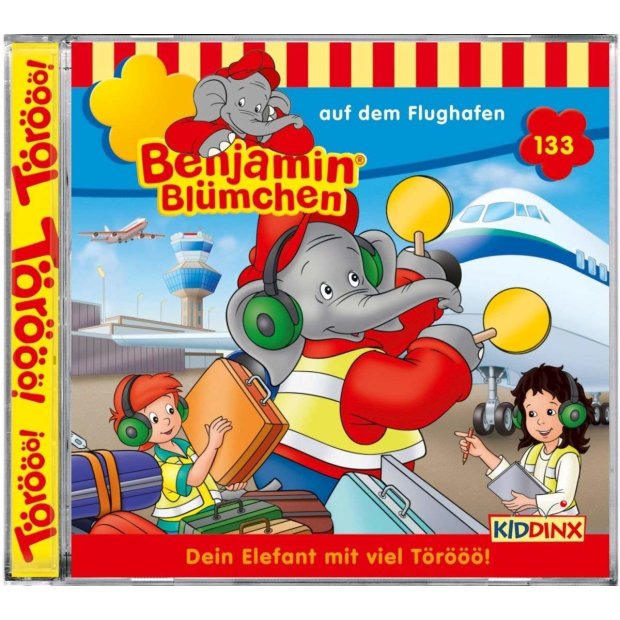 Benjamin Blümchen auf dem Flughafen - Folge 133 - Hörspiel CD/NEU/OVP
