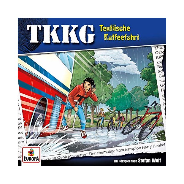 TKKG - Folge 205 - Teuflische Kaffeefahrt CD/NEU/OVP