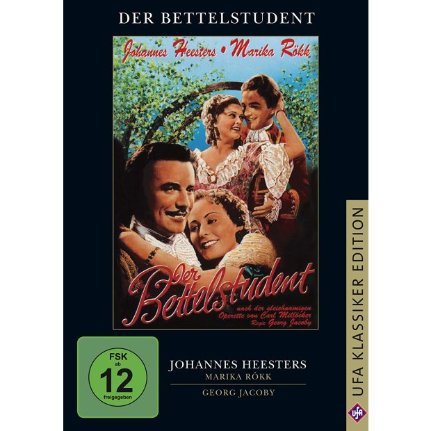 Der Bettelstudent - Johannes Heesters  Marika Rökk - Ufa Klassiker  DVD/NEU/OVP