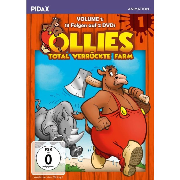 Ollies total verrückte Farm, Volume 1 Pidax Animation  2 DVDs/NEU/OVP