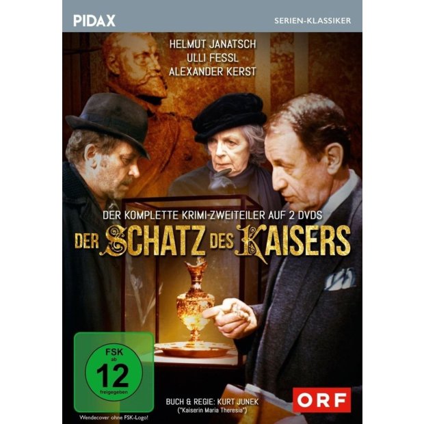 Der Schatz des Kaisers / Krimi-Zweiteiler - Pidax Film Klassiker - DVD/NEU/OVP