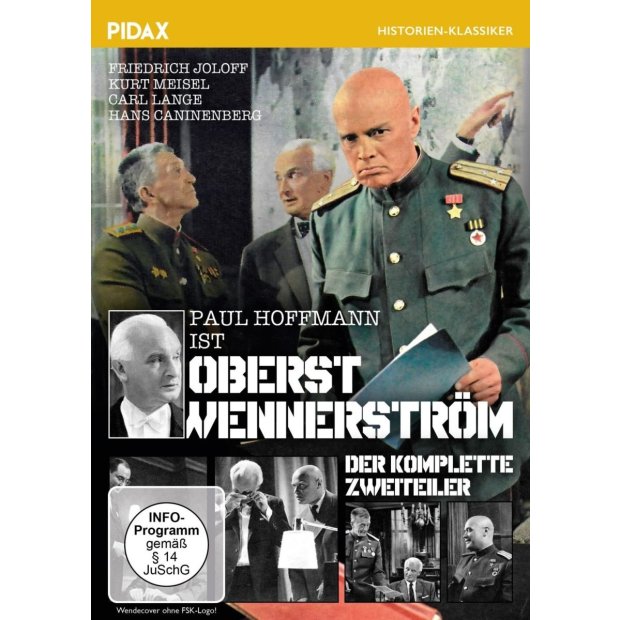 Oberst Wennerström - Krimi Zweiteiler - Pidax Klassiker - DVD/NEU/OVP