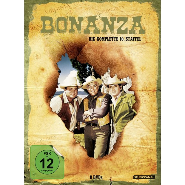 Bonanza - Die komplette 10. Staffel  8 DVDs/NEU/OVP