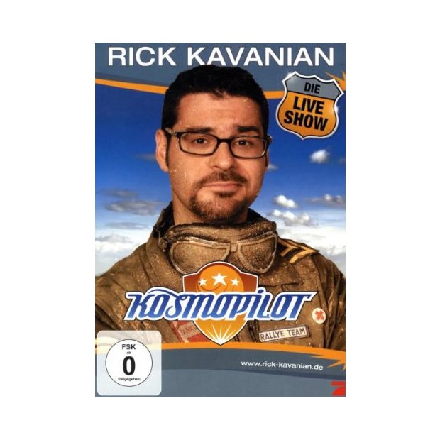 Kosmopilot - Die Live Show - Rick Kavanian -  DVD/NEU/OVP
