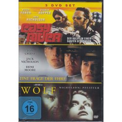 Easy Rider / Eine Frage der Ehre / Wolf - 3 Filme Box  [3...