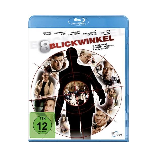 8 Blickwinkel - Dennis Quaid  Blu-ray/NEU/OVP
