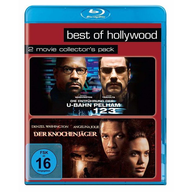 Die Entführung der U-Bahn Pelham 123 / Knochenjäger - 2 Filme  2 BLU-RAYs/NEU