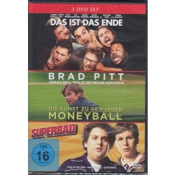 Das ist das Ende / Moneyball / Superbad - 3 Filme [3...