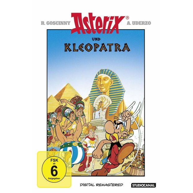 Asterix und Kleopatra - Zeichentrick inkl. Dialekt Hessisch EAN2  DVD/NEU/OVP