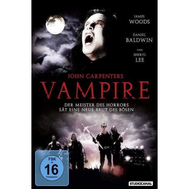 John Carpenters Vampire - James Woods  Daniel Baldwin  DVD/NEU/OVP