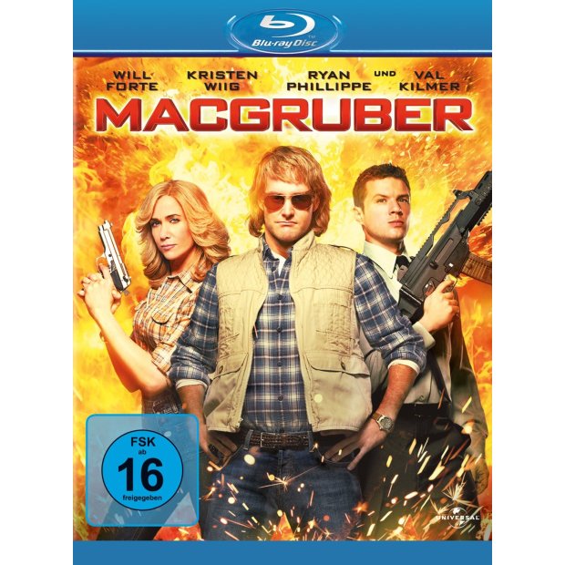 MacGruber - Val KIlmer  Blu-ray NEU OVP