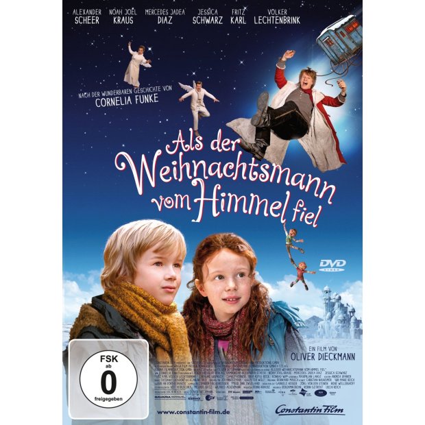 Als der Weihnachtsmann vom Himmel fiel - nach Cornelia Funke  DVD/NEU/OVP